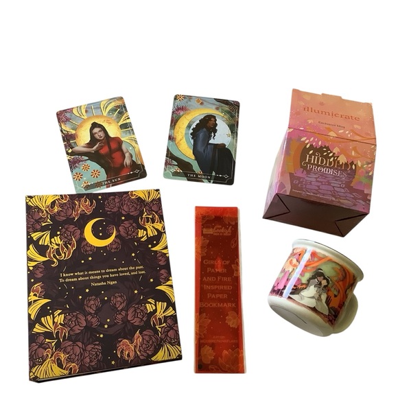 Lot Girls of Paper and Fire Storage Album Bookmark Ceramic Mug Tarot Cards New - Picture 1 of 16